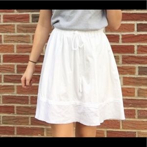 Theory White Fairy Skirt S